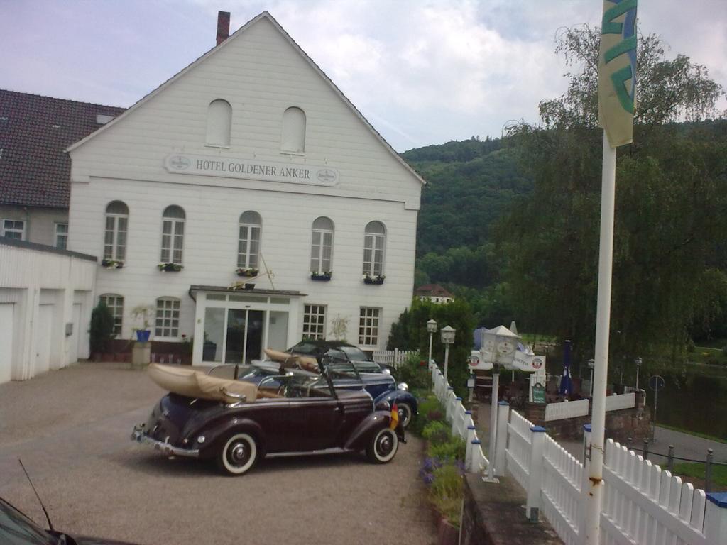 Hotel Goldener Anker Bodenwerder Extérieur photo